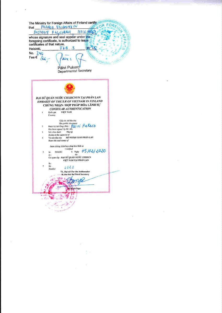 consular authenticated document